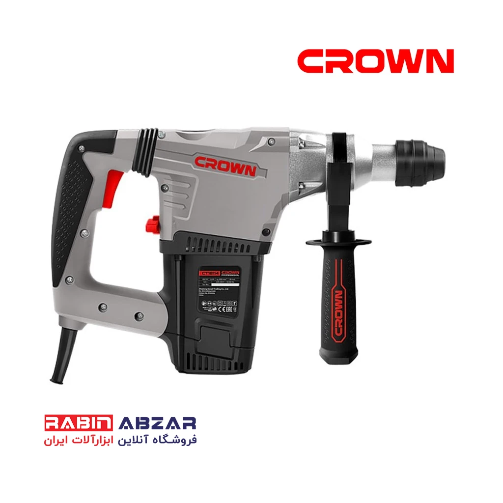 دریل بتن کن 4 شیار 5 کیلویی کرون - CROWN - CT 18114