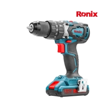 دریل شارژی 20 ولت چکشی براش لس رونیکس - RONIX - 8905K