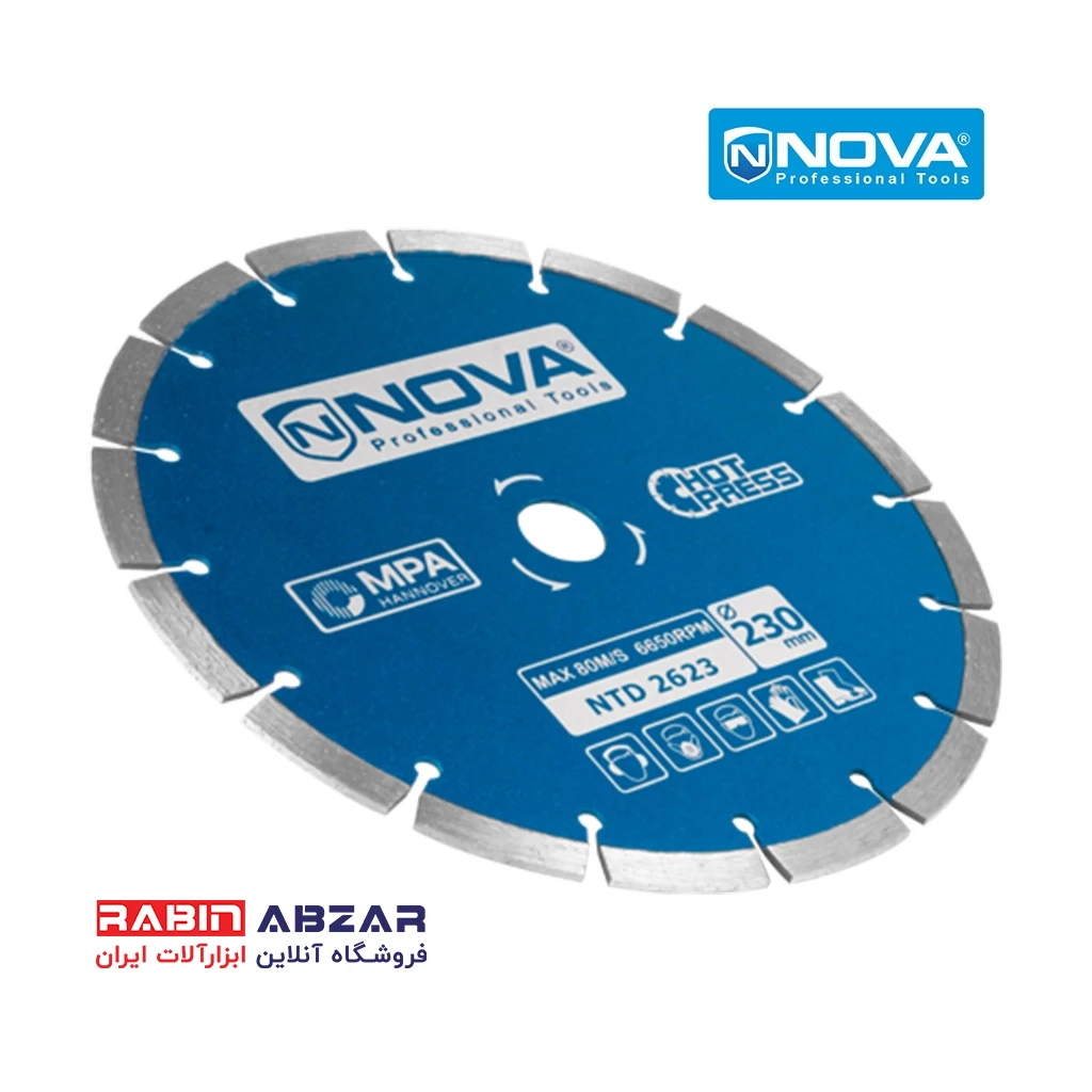 صفحه گرانیت بر 230 میلیمتری نووا - NOVA - 2623