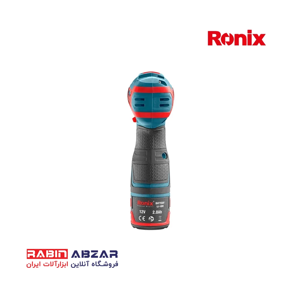 دریل شارژی 12 ولت چکشی دار رونیکس - RONIX - 8101K