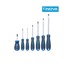 پیچ گوشتی 7 عددی دسته پلاستیکی نووا - NOVA - 1791