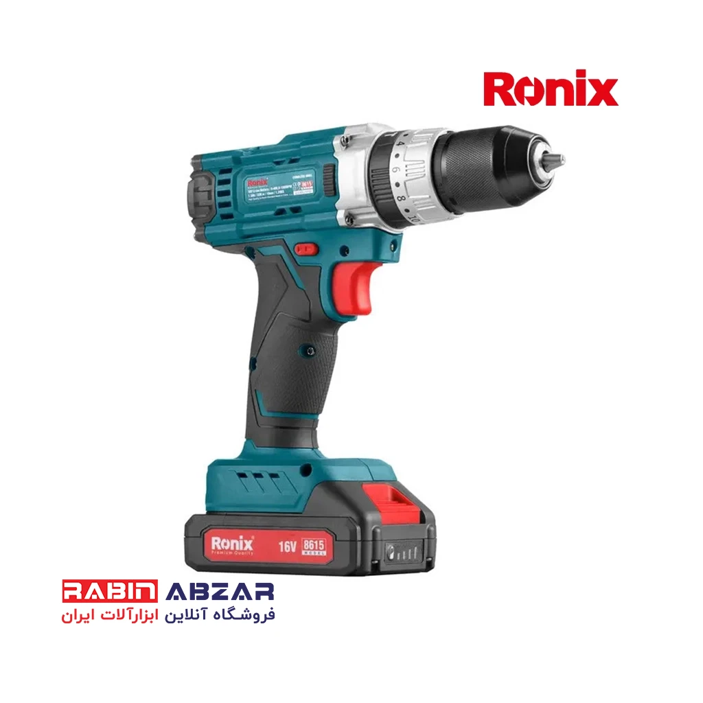 دریل شارژی 16 ولت رونیکس - RONIX - 8615