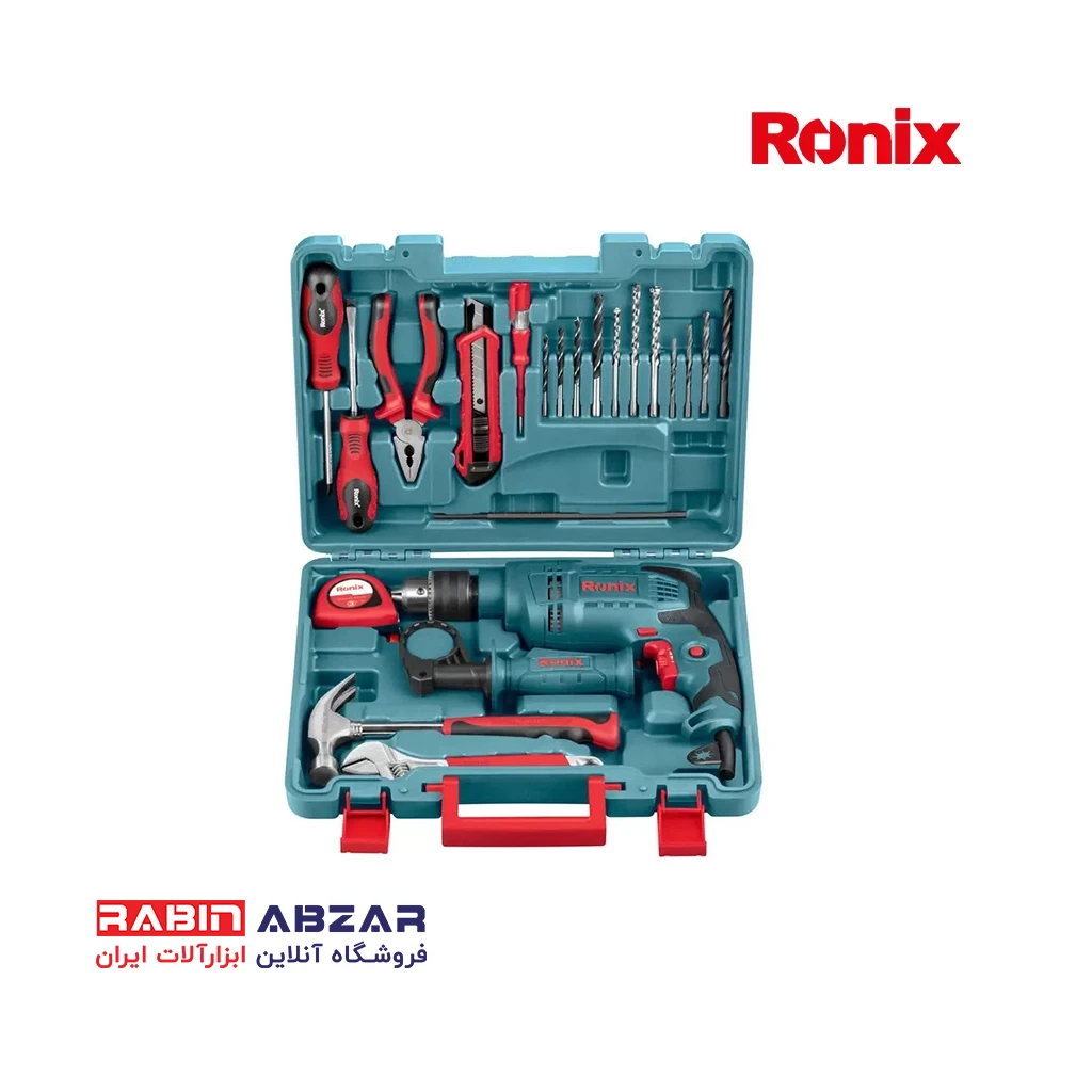 ست ترکیبی دریل برقی 20 پارچه رونیکس - RONIX - RS-0001