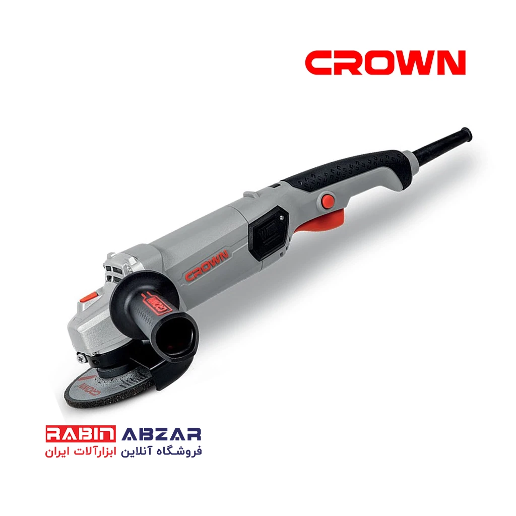 مینی فرز دسته بلند 900 وات دیمردار کرون - CROWN - CT 13505