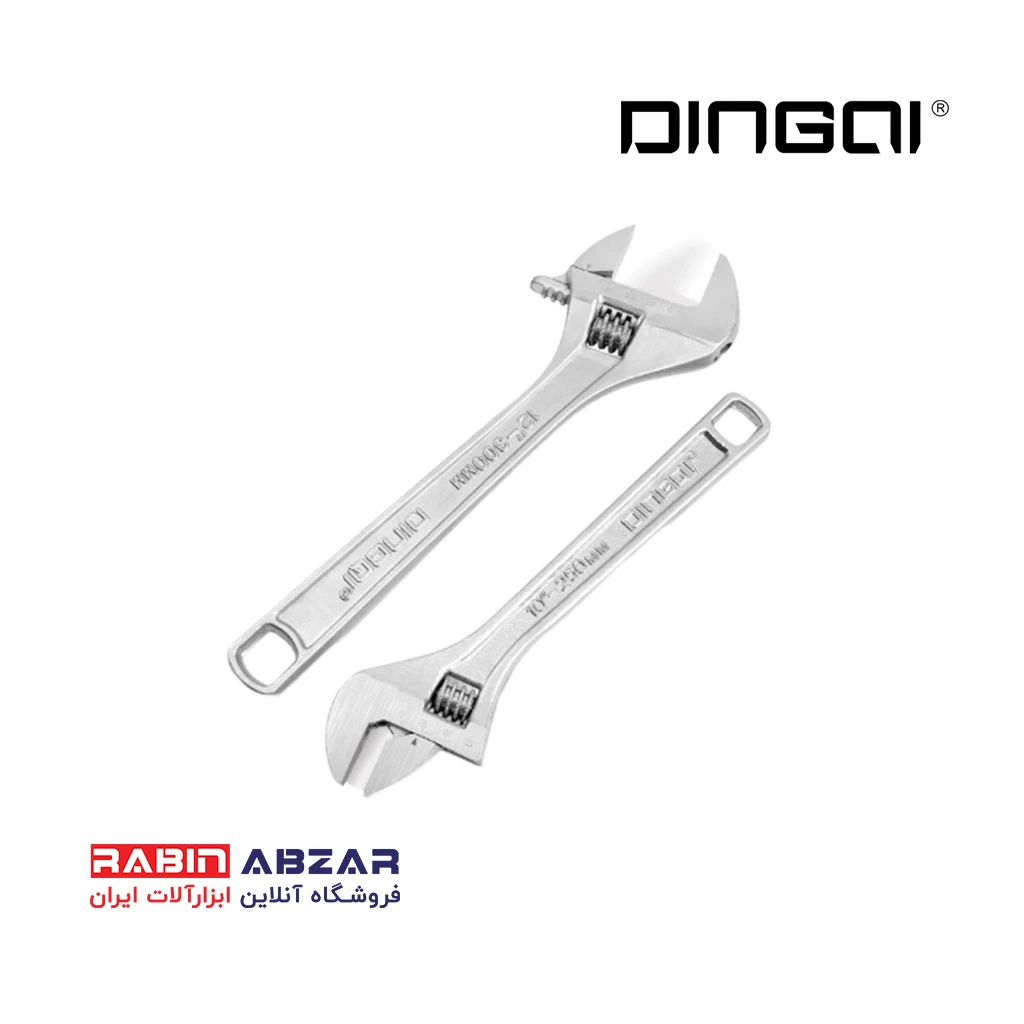 آچار فرانسه 12 دینگشی - DINGQI - 1603