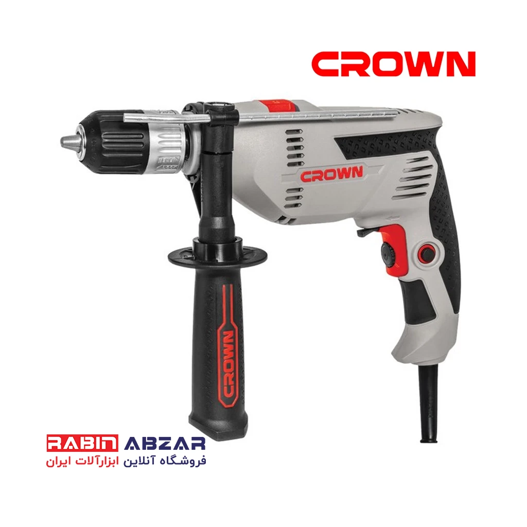 دریل 13 چکشی سه نظام اتومات کرون - CROWN - CT 10128C