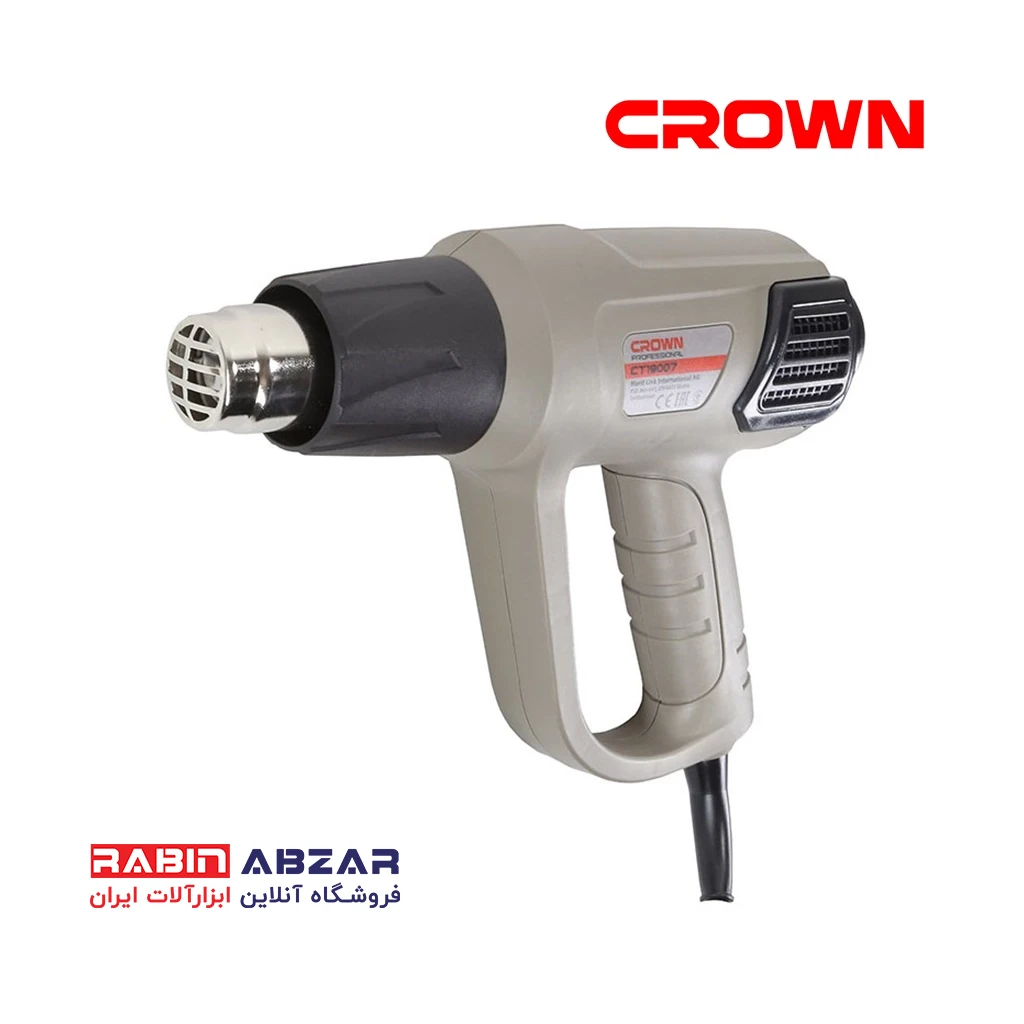 سشوار صنعتی 2000 وات کرون - CROWN - CT 19007